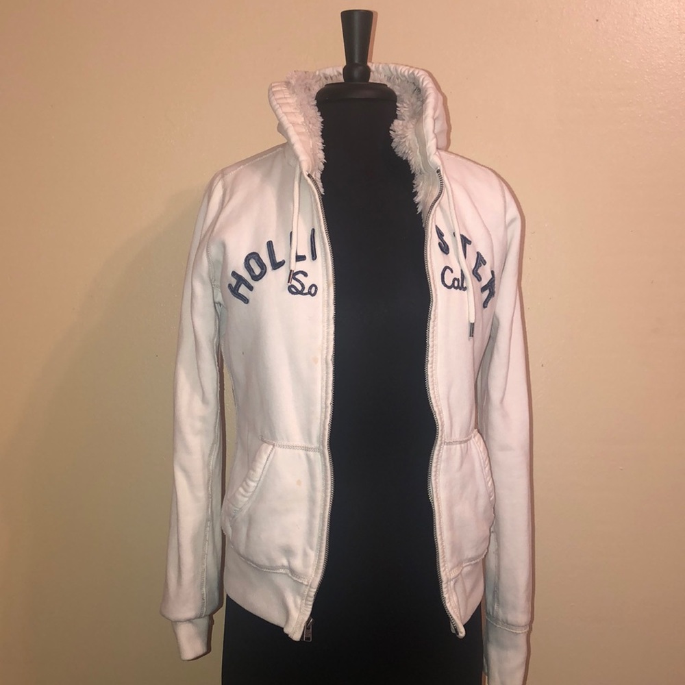 Hollister zip up jacket